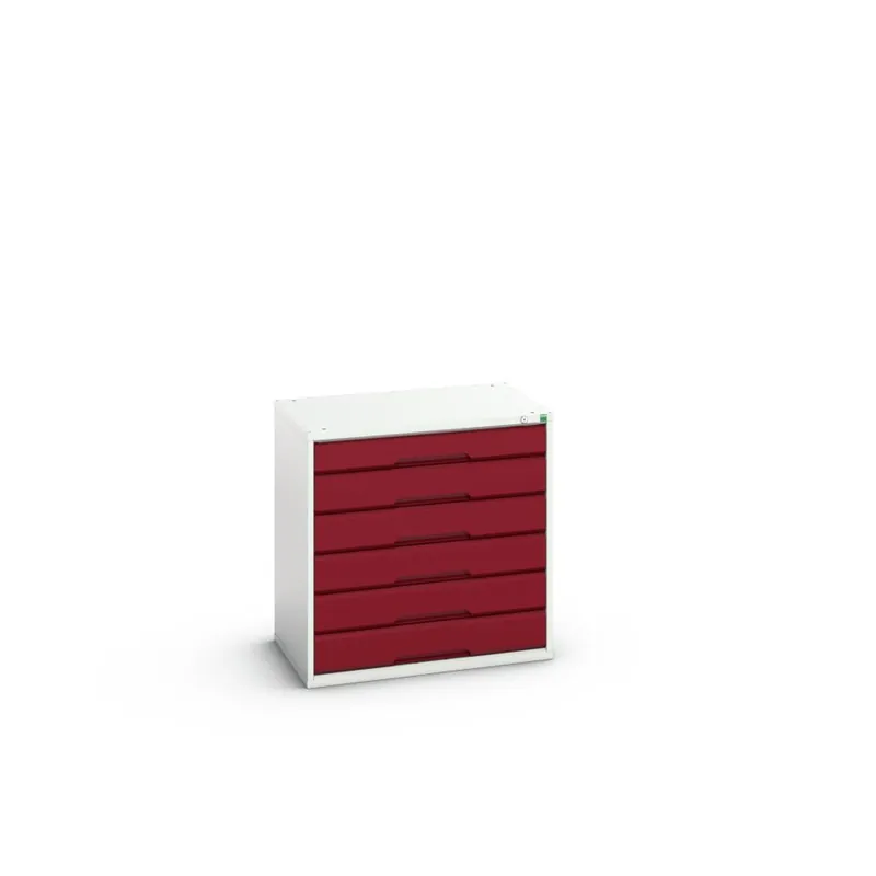 Bott 16925114.24 Verso armoire à tiroirs 800x550x800mm 6 tiroirs RAL 3004