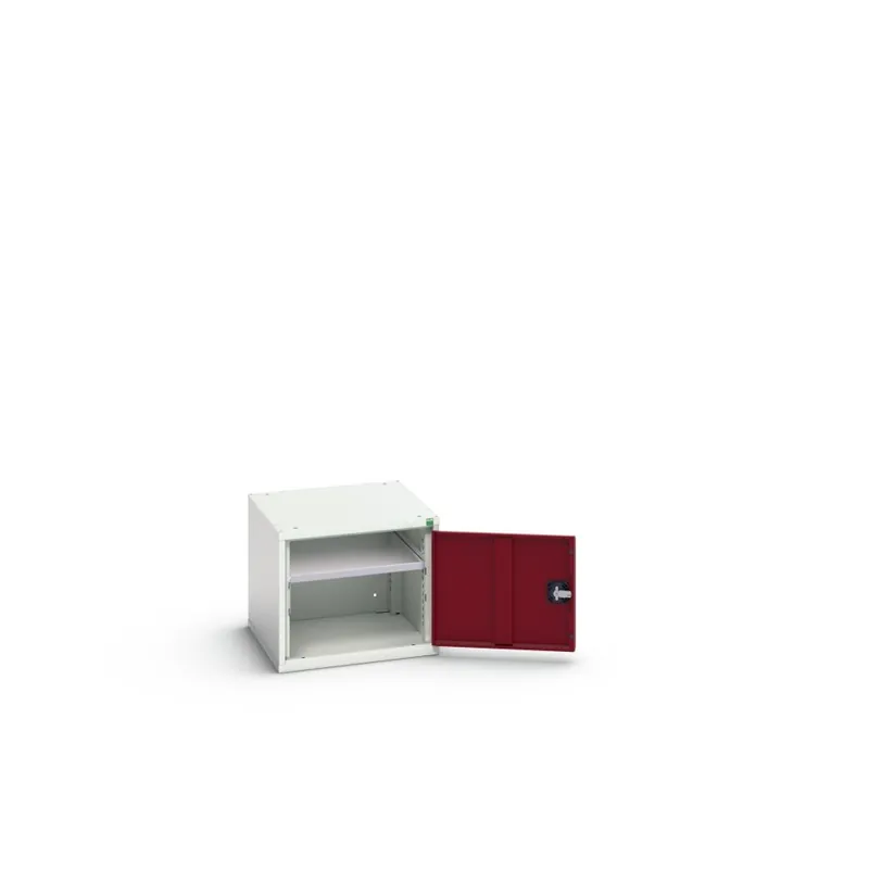 Bott 16926030.24 Armoire système Verso 525x550x450mm 1 étagère 1 porte RAL 3004
