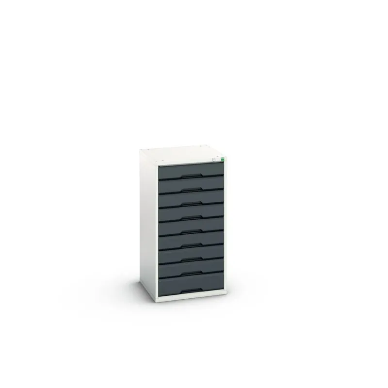 Bott 16925057.19 Verso armoire à tiroirs 525x550x1000mm 9 tiroirs RAL 7016