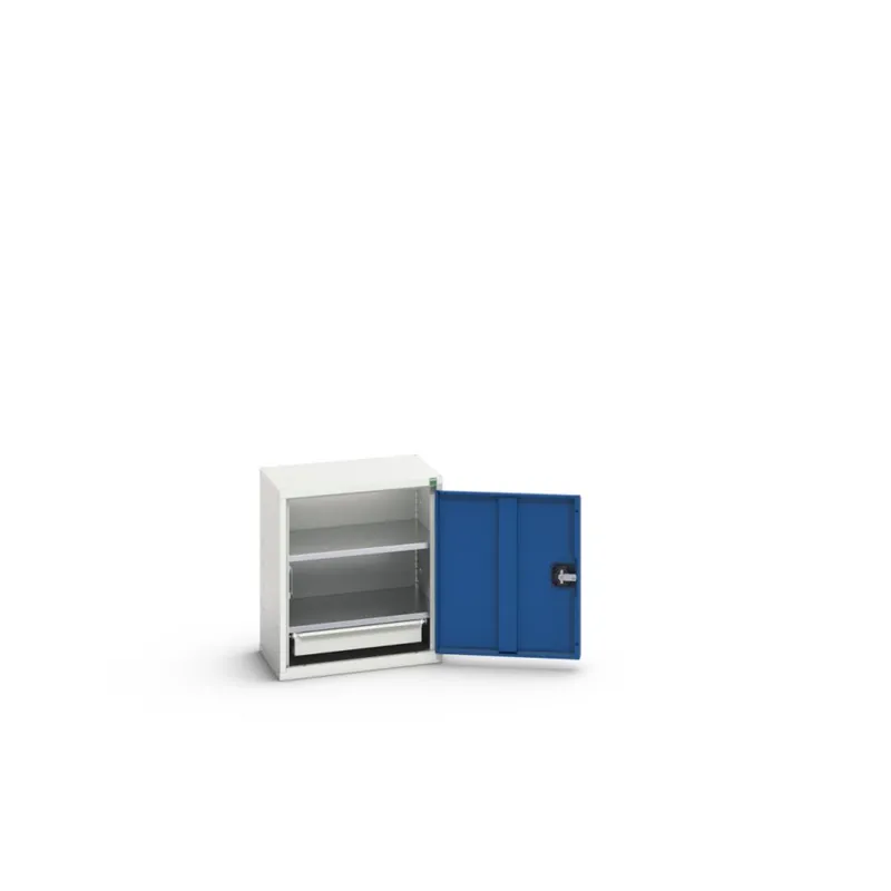 Bott 16929003.11 Verso eco armoire murale 525x350x600mm 2 étagères 1 tiroir RAL 5010