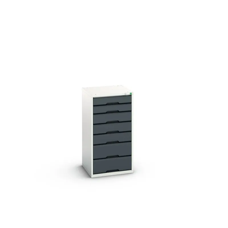 Bott 16925049.19 Verso armoire à tiroirs 525x550x1000mm 7 tiroirs RAL 7016