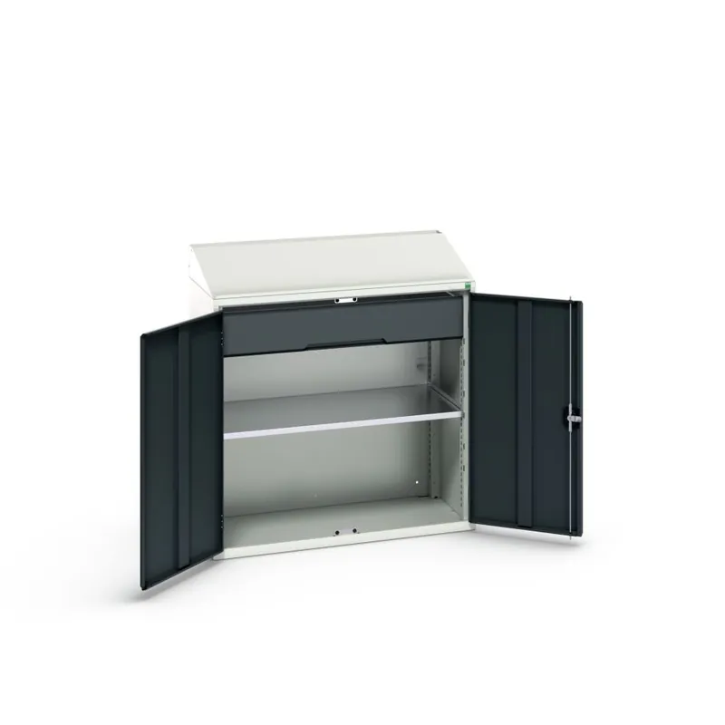 Bott 16926590.19 Verso system cupboard 1050x550x1130mm 1 étagère 1 tiroir RAL 7016