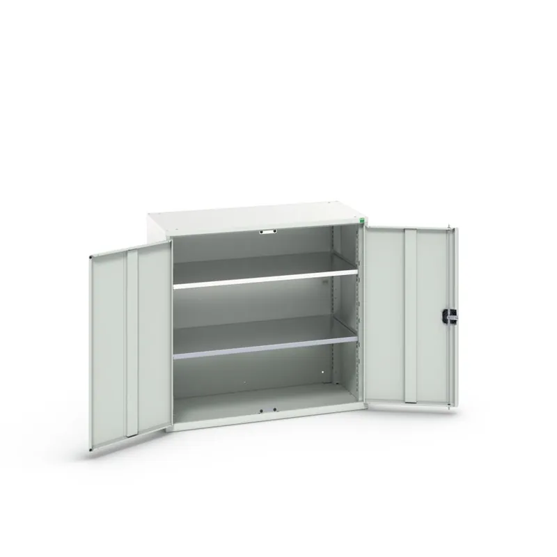 Bott 16926259.16 Verso systeemkast 1050x550x1000mm 2 legborden 2 deuren RAL 7035