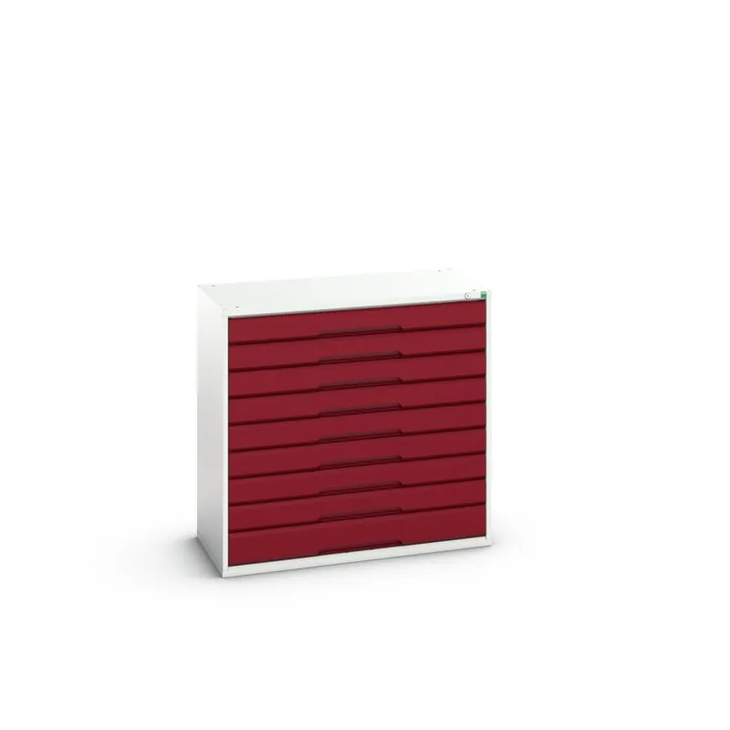 Bott 16925257.24 Verso armoire à tiroirs 1050x550x1000mm 9 tiroirs RAL 3004