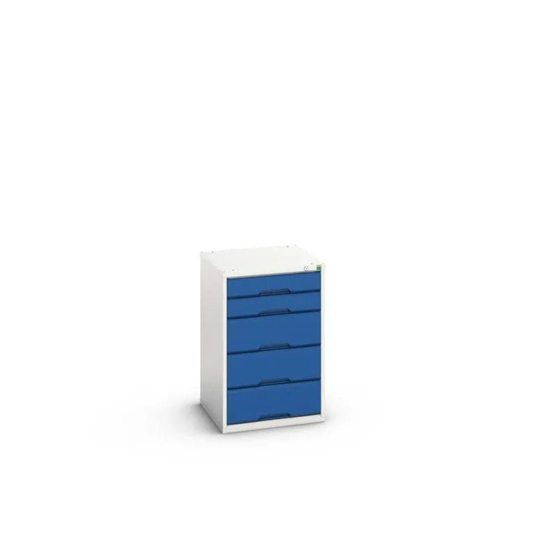 Bott 16925012.11 Verso armoire à tiroirs 525x550x800mm 5 tiroirs RAL 5010