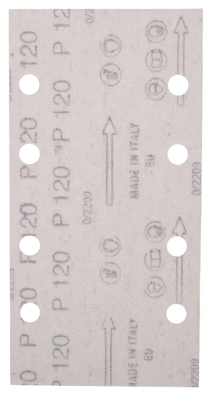 Makita Accessoires E-19663 Feuille de ponçage 93x185mm A120 velcro