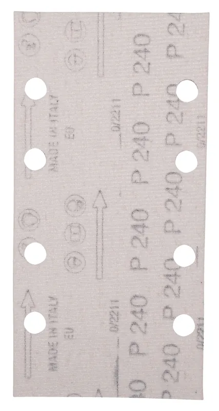 Makita Accessoires E-19691 Feuille de ponçage 93x185mm A240 velcro