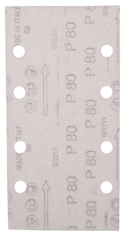 Makita Accessoires E-19641 Feuille de ponçage 93x185mm A80 velcro