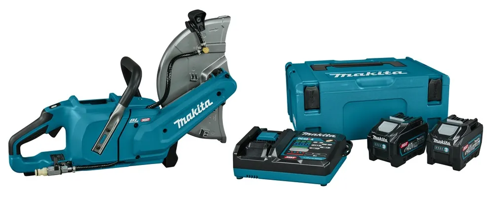 Makita CE004GT2NL1 XGT 40 V Max Cutter 305mm 2x 5.0 Ah dans Mbox