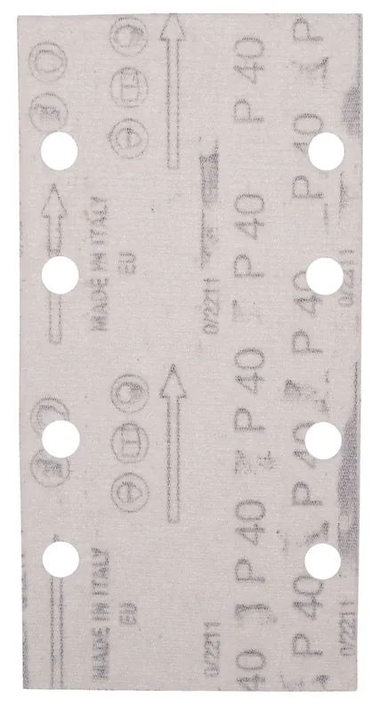 Makita Accessoires E-19629 Feuille de ponçage 93x185mm A40 velcro