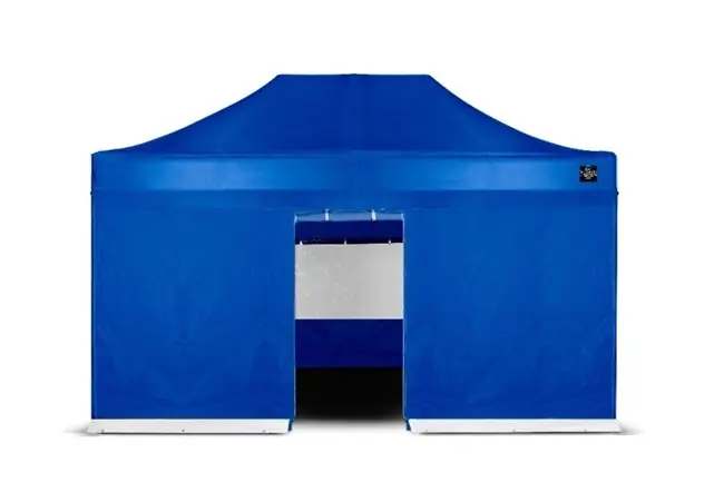 Grizzly Outdoor GOWZ45IB Entrée latérale bleue 4.5m