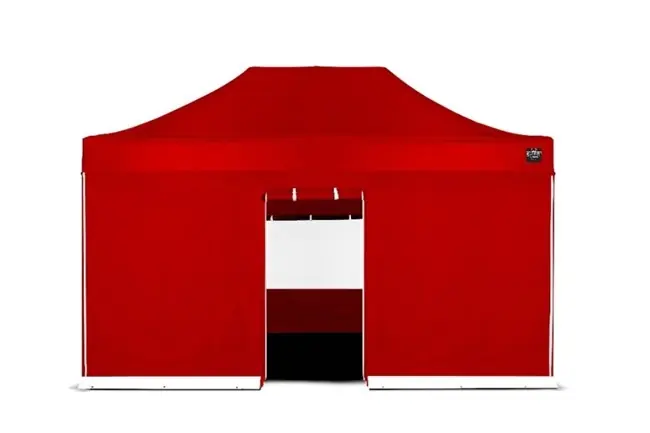 Grizzly Outdoor GOWZ45IR Entrée latérale rouge 4.5m