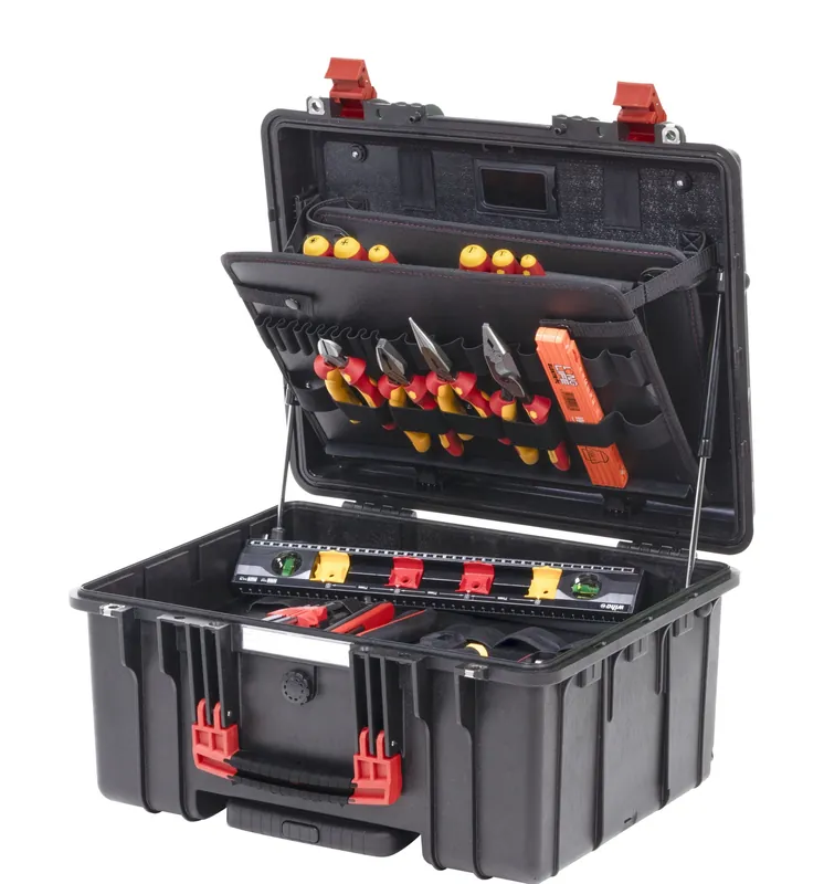 Wiha 45795 Valise à outils XL 2 Trolley électrique 60 pièces