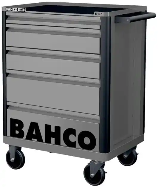 Bahco 1472K5GREY Chariot à outils Gris 5 Tiroirs