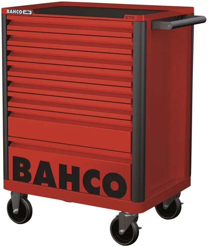 Bahco 1472K8RED Chariot à outils rouge 8 tiroirs