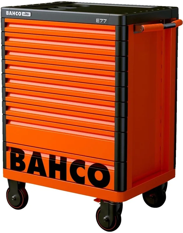 Bahco 1477K9 Chariot à outils 9 tiroirs Orange