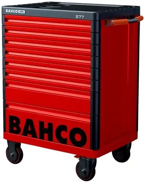 Bahco 1477K8RED Chariot à outils 8 tiroirs rouge