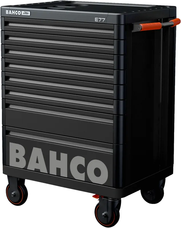 Bahco 1477K8BLACK Chariot à outils 8 tiroirs Noir