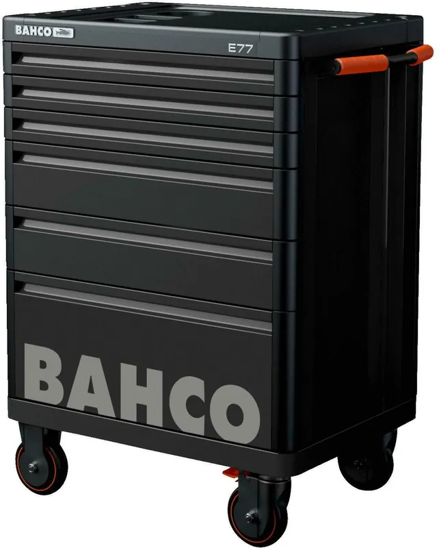 Bahco 1477K6BLACK E77 Chariot à outils noir 6L