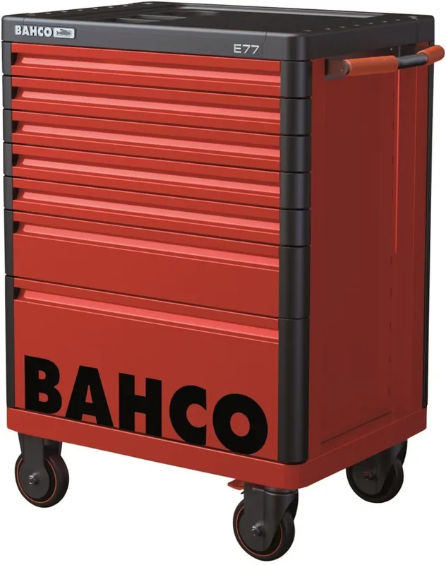 Bahco 1477K7RED Chariot à outils 7 tiroirs Rouge