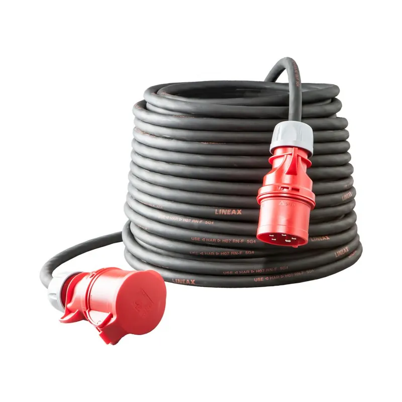 Keraf 106992 H07RN-F 5G2,5 Câble d‘extension 25 m CEE 16/5/400
