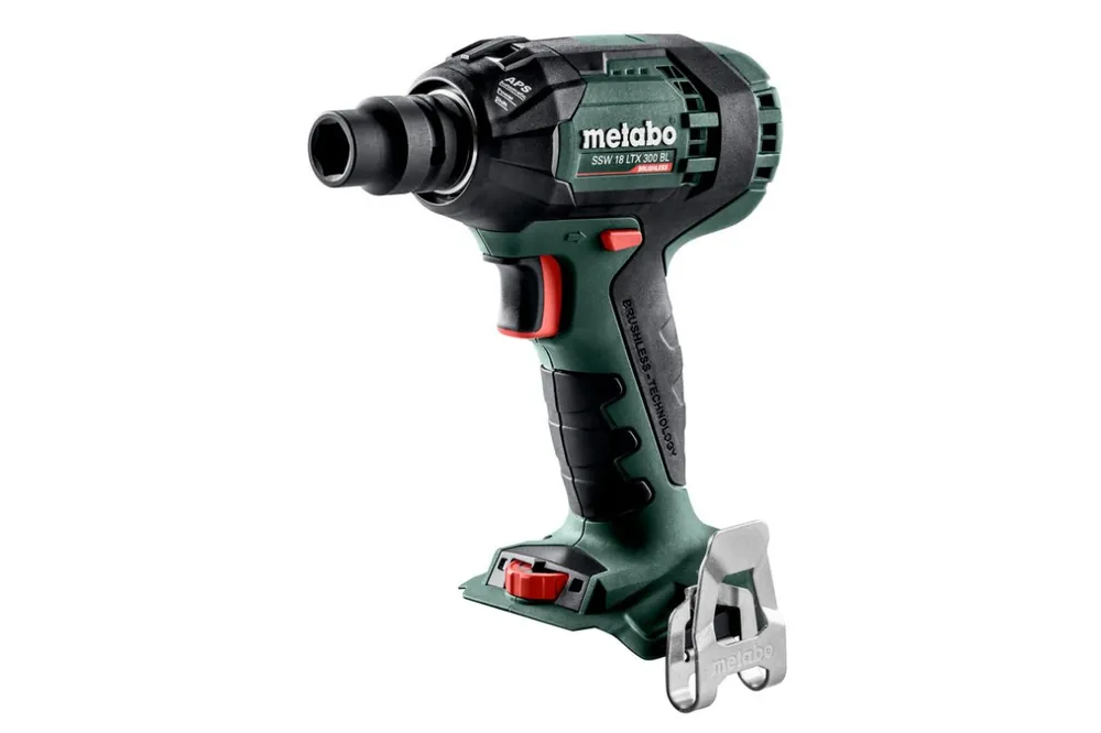 Metabo 602395890 SSW 18 LTX 300 BL tournevis à percussion sans fil/clé à percussion 18V excl. Batterie et chargeur dans la boîte