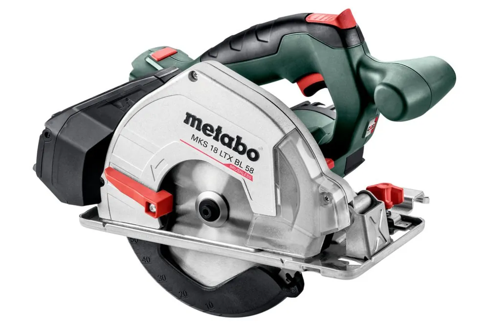 Metabo 600773840 Scie circulaire sans fil MKS 18 LTX BL 58 18V dans la metaBOX 340