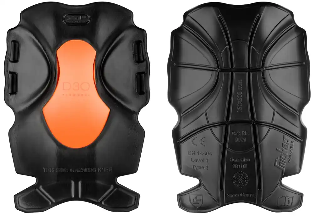 Snickers Workwear 91910405000 Genouillères XTR D3O® Taille Unique Noir - Orange (0405)