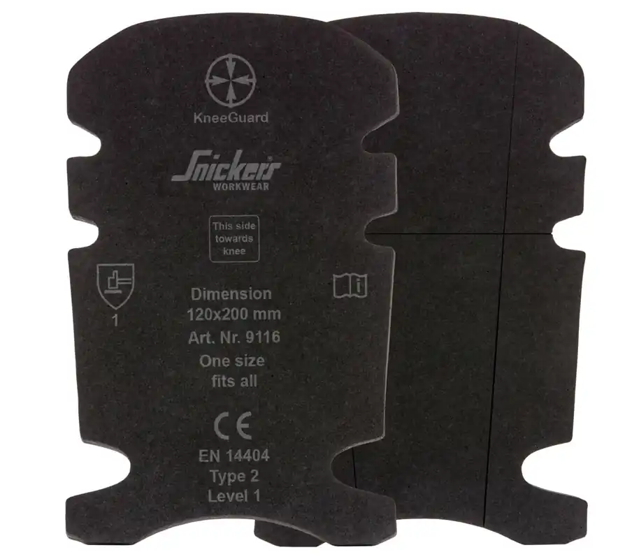 Snickers Workwear 91160404000 Genouillères ignifuges Taille unique Noir - Noir (0404)