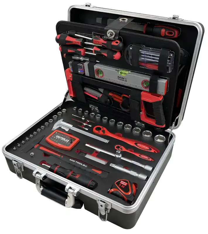 Metal Works 855006958 BTK157W Mallette à outils remplie 157 pièces