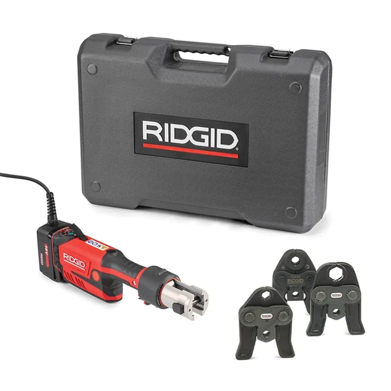 Ridgid 67273 RP351-C Standard 12 - 108 mm set de base Pince à sertir 230V + mâchoire V 15-22-28