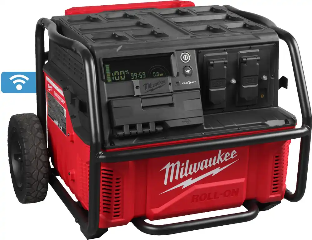 Milwaukee Accessoires 4933492133 ROLL-ON 7200/ 3600 W 2.5 KWH Générateur d‘alimentation électrique