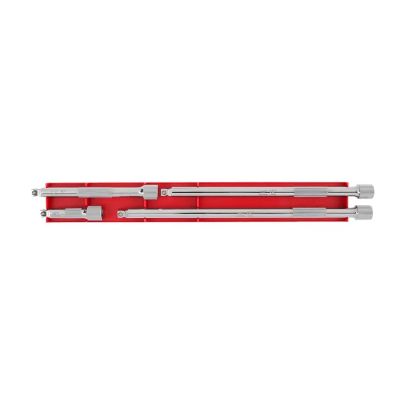 Milwaukee Accessoires 4932480640 Kit d‘extension Cap 1/4˝ avec tête sphérique (4 pièces)