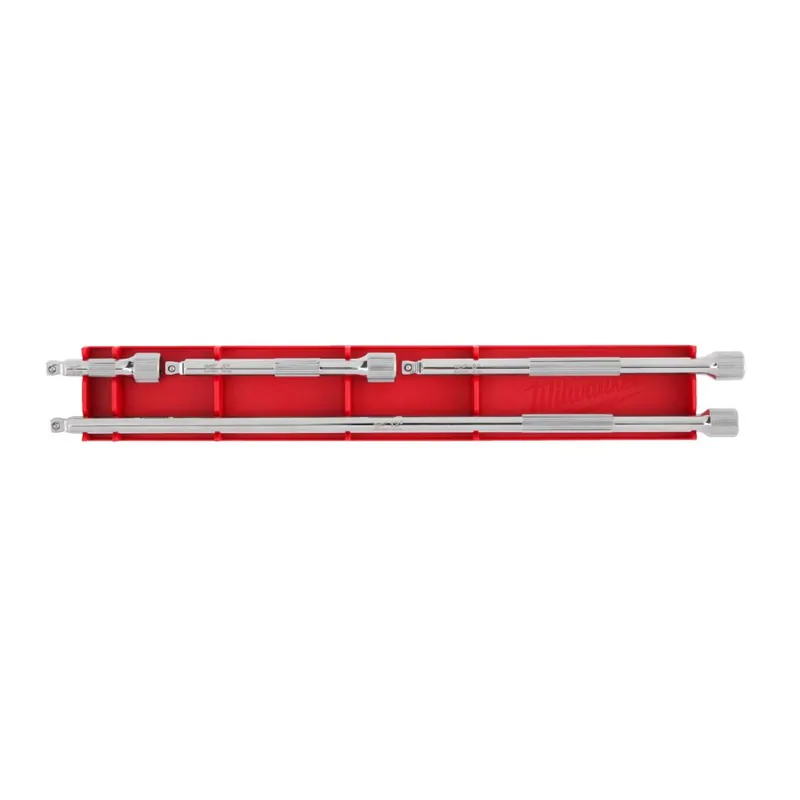 Milwaukee Accessoires 4932480641 Kit d‘extension Cap 3/8˝ avec tête sphérique (4 pièces)