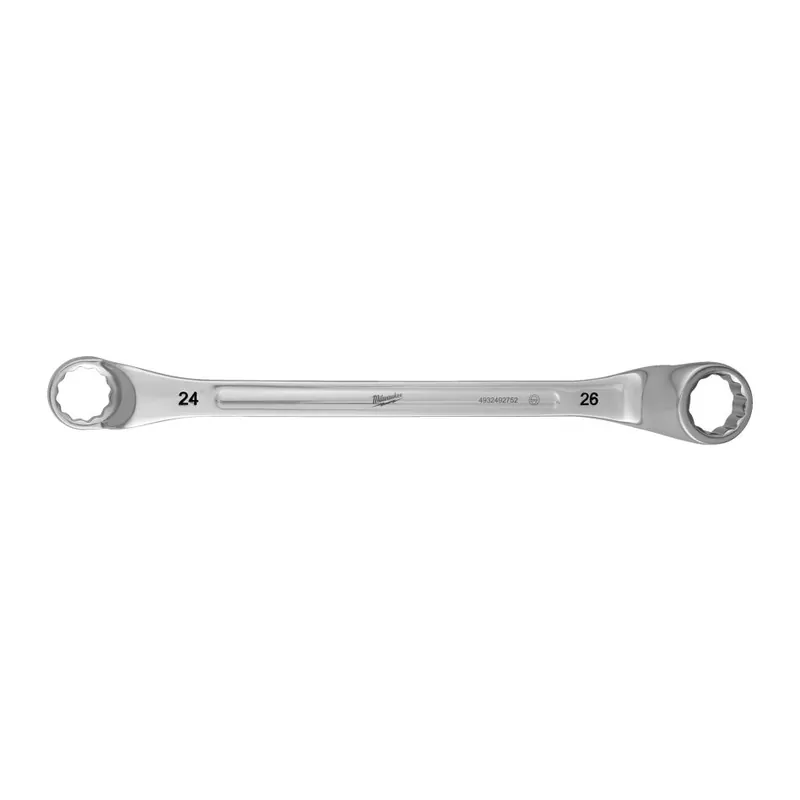 Milwaukee Accessoires 4932492752 Clés à double anneau 24x26 mm
