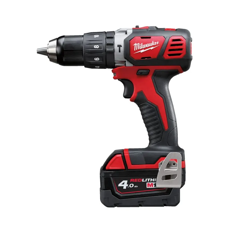 Milwaukee 4933448360 M18 BPD-403C Perceuse à percussion 18 V 3x 4.0 Ah en mallette