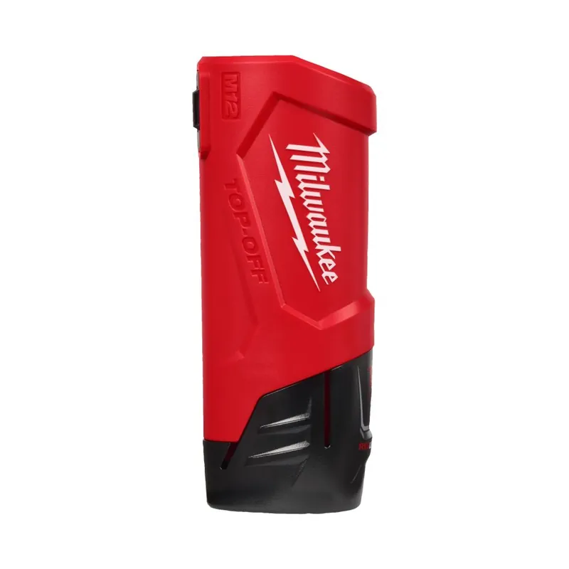 Milwaukee Accessoires 4932492908 M12 TC2-0 chargeur compact et source d‘énergie 12 V hors batterie et chargeur