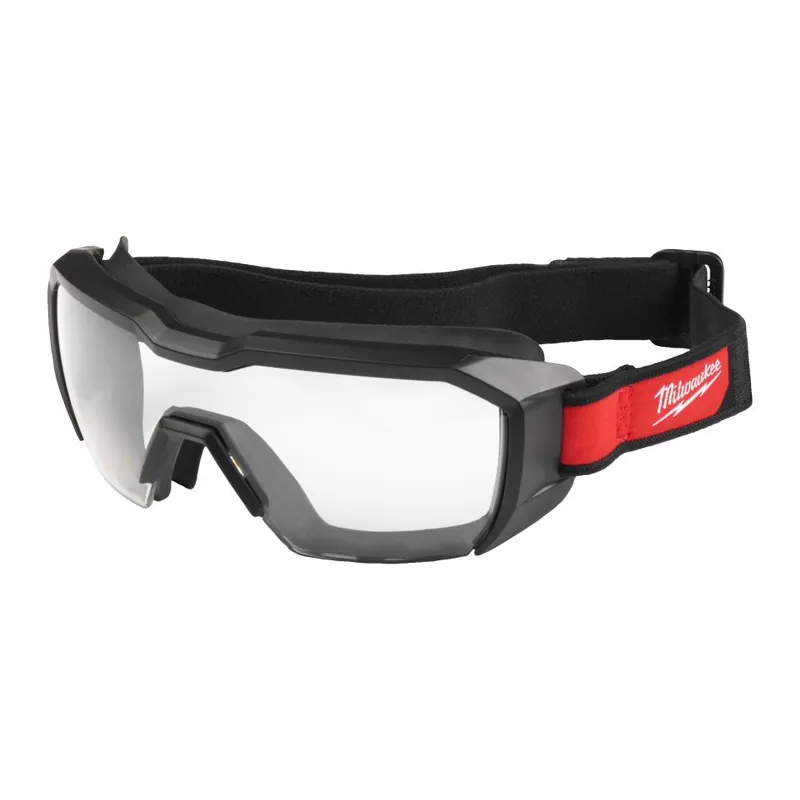 Milwaukee Accessoires 4932493433 Lunettes compactes de vision globale ventilées transparentes