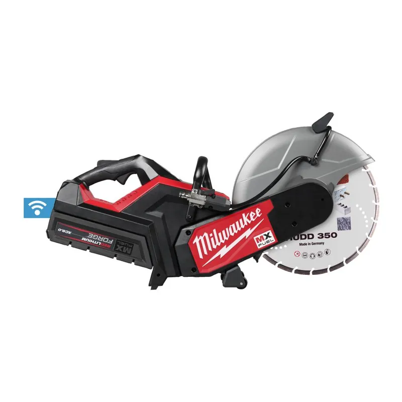 Milwaukee MX 4933480480 MXF COS350G2-802 MX FUEL™ mm machine à tronçonner Gen. 2 2x XC608 batterie