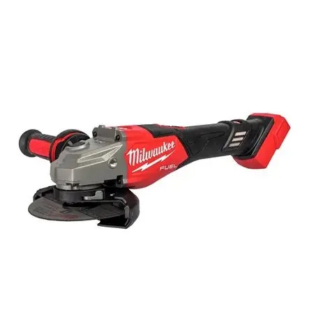 Milwaukee 4933493415 M18 FHSAG125XB2-0X FUEL™ Meuleuse d‘angle 125 mm avec frein et interrupteur à glissière 18 V excl. Batterie et chargeur dans HD-Box