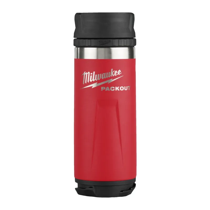 Milwaukee Accessoires 4932493473 PACKOUT™ 532 ml bouteille avec bouchon rouge