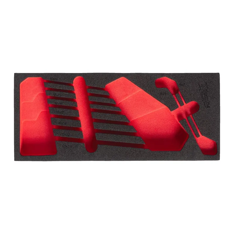 Milwaukee Accessoires 4932499087 Garniture en mousse de remplacement pour le jeu de clés à double anneau