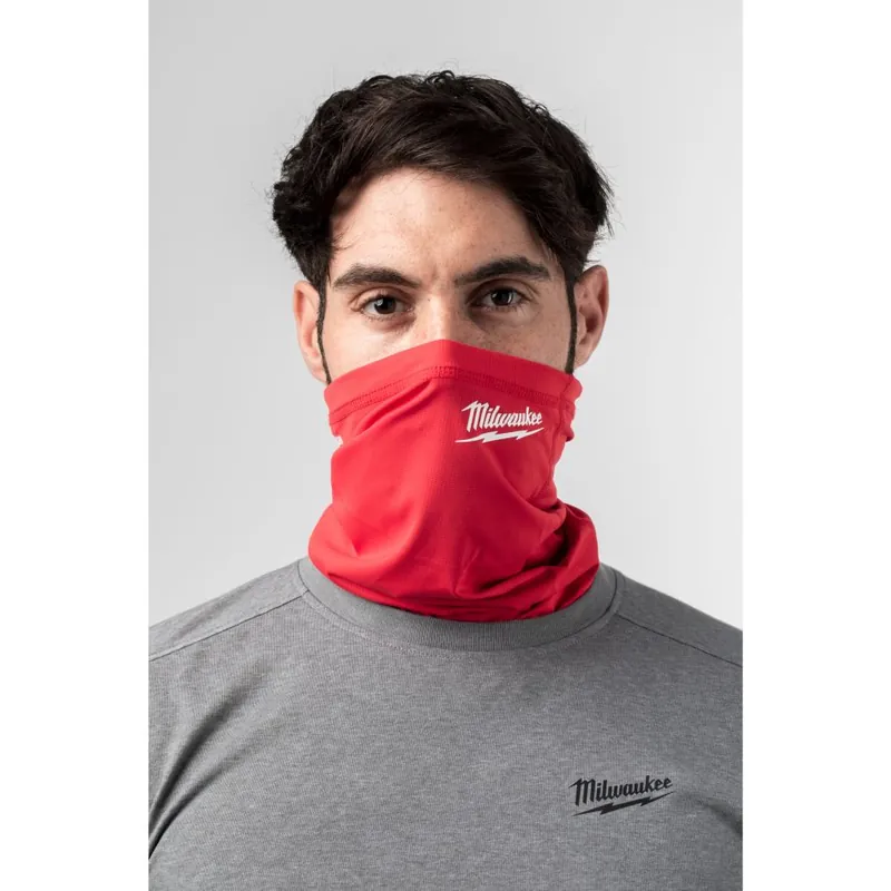 Milwaukee Accessoires 4932493094 NGFMP WORKSKIN™ Performance Neck Gaiter Masque de protection rouge