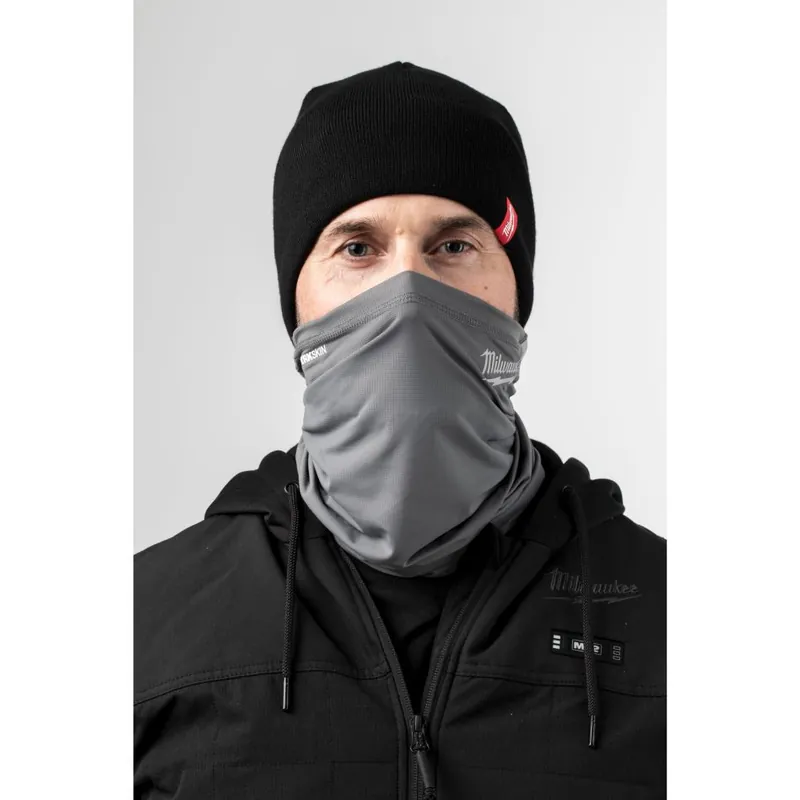 Milwaukee Accessoires 4932493093 NGFMP WORKSKIN™ Performance Neck Gaiter Masque de protection gris