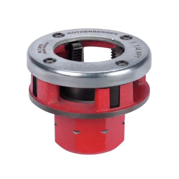 Rothenberger Accessoires 070915X Tête coupe-fil 1.1/4" Raccordement NPT à 8 côtés