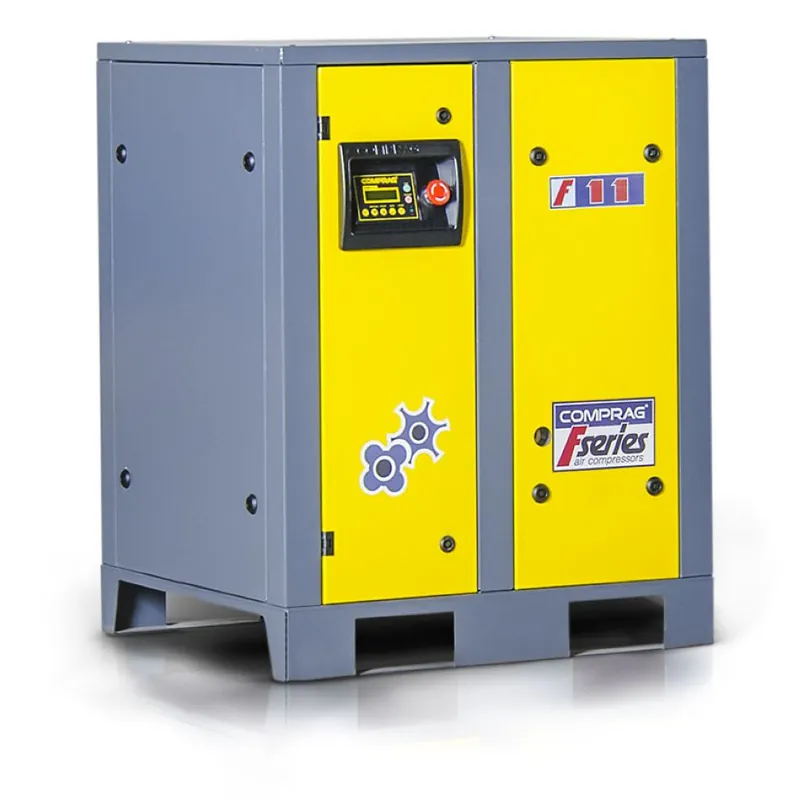 Comprag 11410401 F1508 Compresseur à vis à courroie trapézoïdale de la série F 15,0 kW 8 Bar 3x400V 2,3 m³/min modèle de base