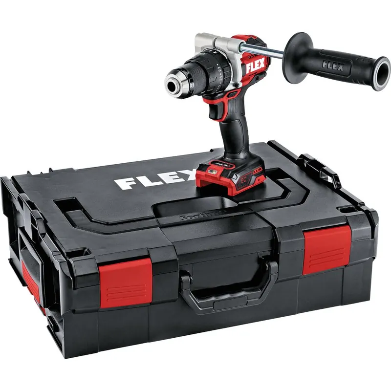 Flex-tools 515671 Perceuse à percussion sans fil PD 2G 18.0-EC HD 18 V hors batterie et chargeur en coffret