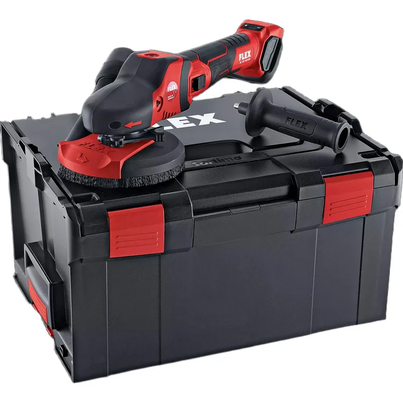 Flex-tools 521574 SE 125 18.0-EC SUPRAFLEX Meuleuse d‘angle 18 V hors batterie et chargeur en coffret