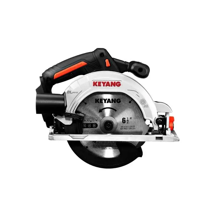 Keyang CS20BLH165-BODY Scie circulaire sans fil sans brosse 18V 165 mm excl. batterie et chargeur