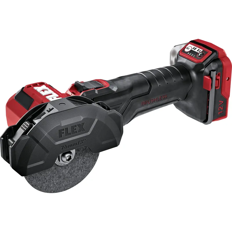 Flex-tools 531718 LBE 76 12-EC Accu-mini-meuleuse d‘angle 12 V sans batterie ni chargeur en L-Boxx